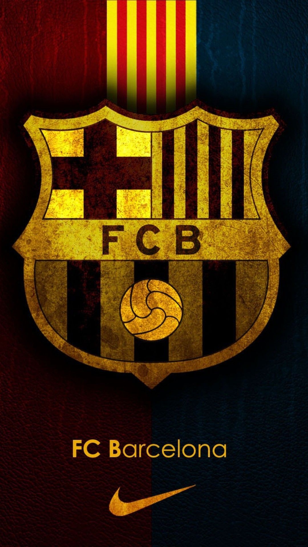 Stemma FC Barcelona, Liga, 1080x1920 Verticale, iPhone Plus