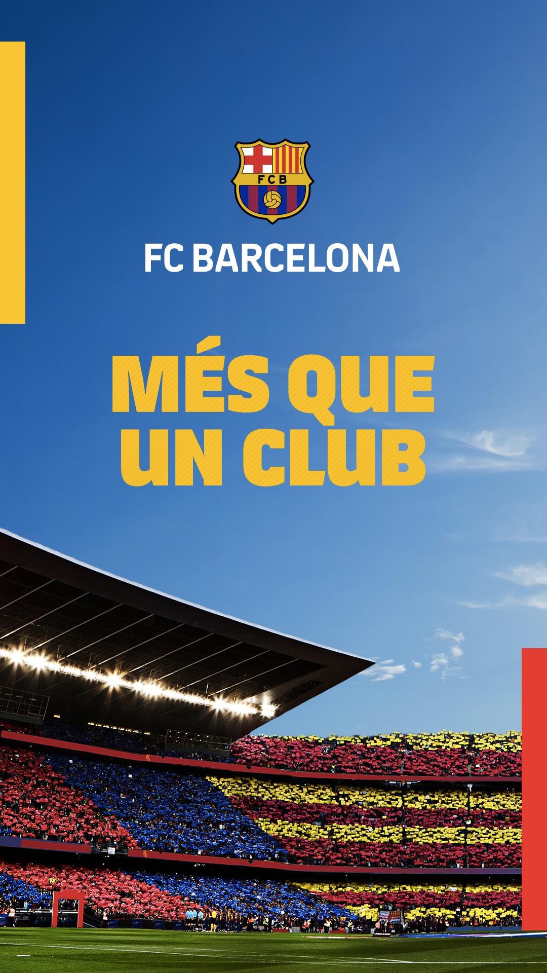 Logo FC Barcelona su grunge, 1920x1080 1080p, PC Desktop