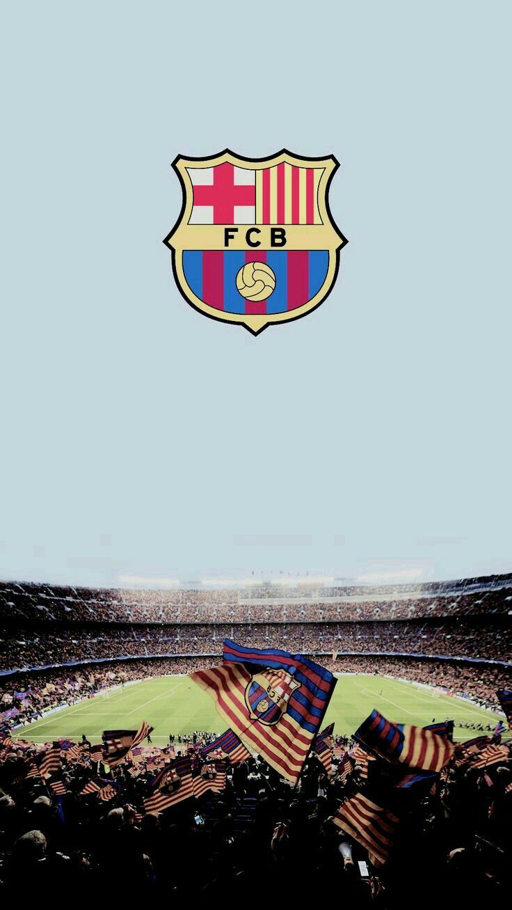 Stemma FC Barcelona e stadio, 736x1307 Verticale, iPhone Pro