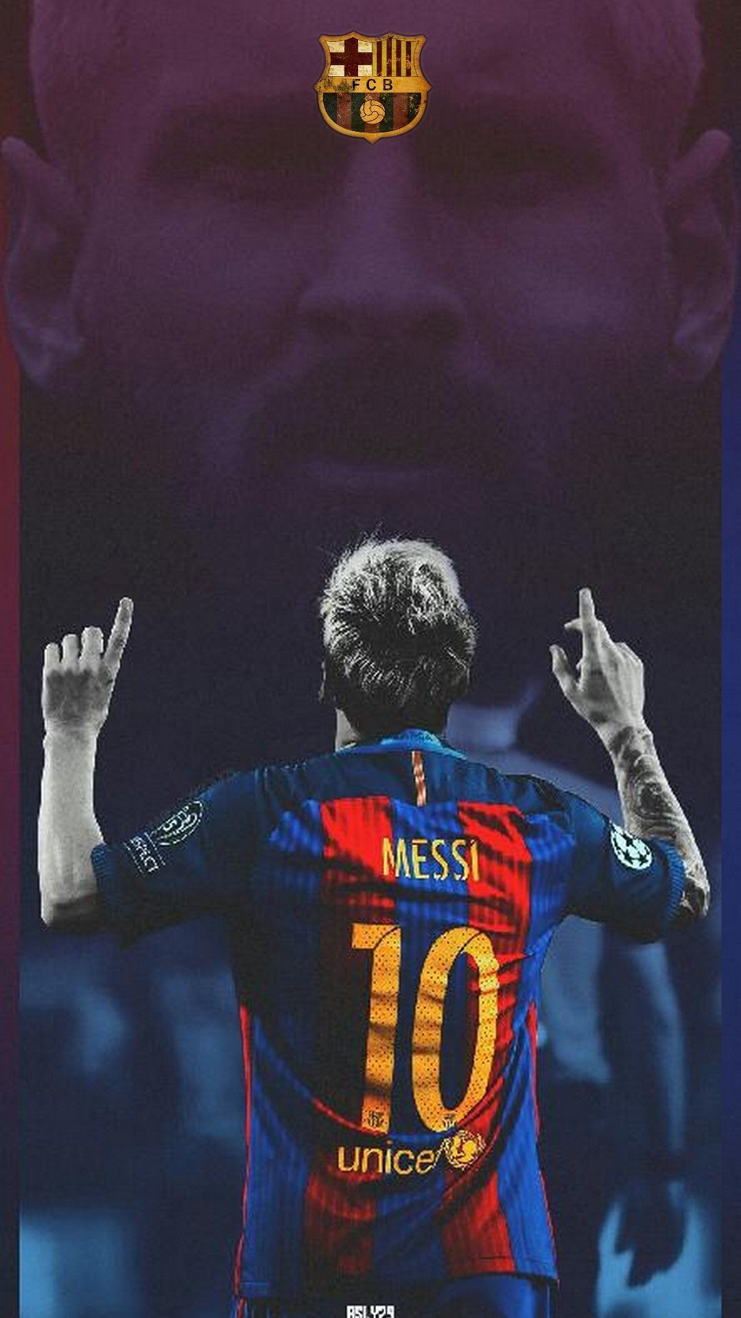 Messi Barcellona numero 10, 1080x1920 Verticale, Samsung Galaxy