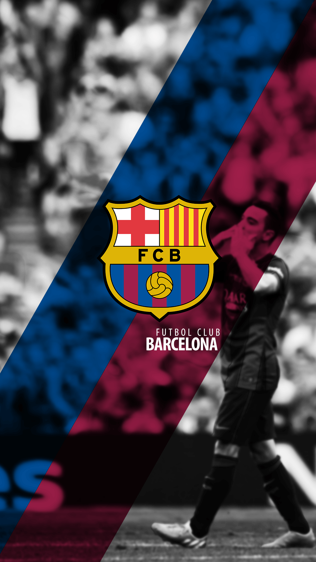 Logo FC Barcelona stemma calcio, 1080x1920 Full HD Verticale, iPhone Pro Max