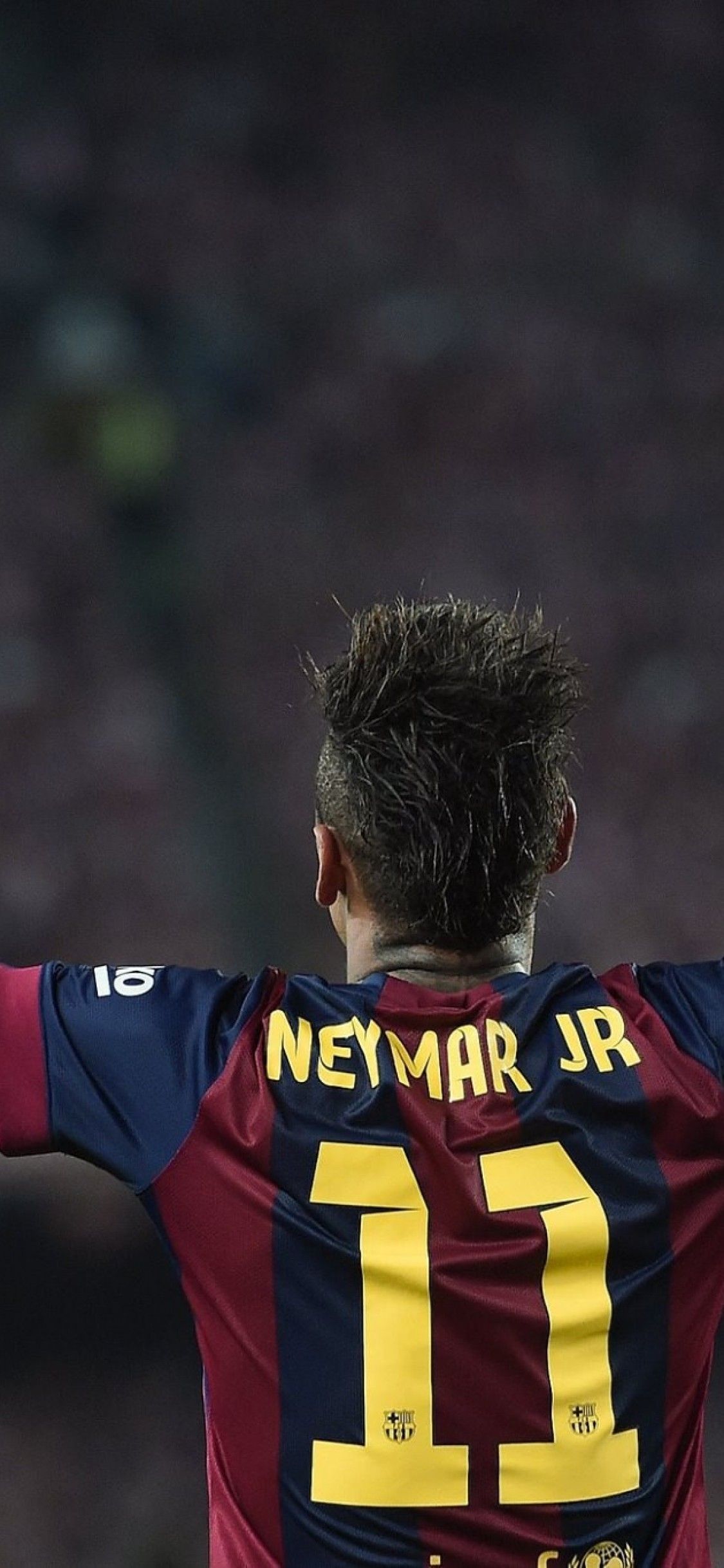 Neymar Jr maglia Barcellona, calciatore brasiliano, 1125x2436 Verticale, iPhone Plus