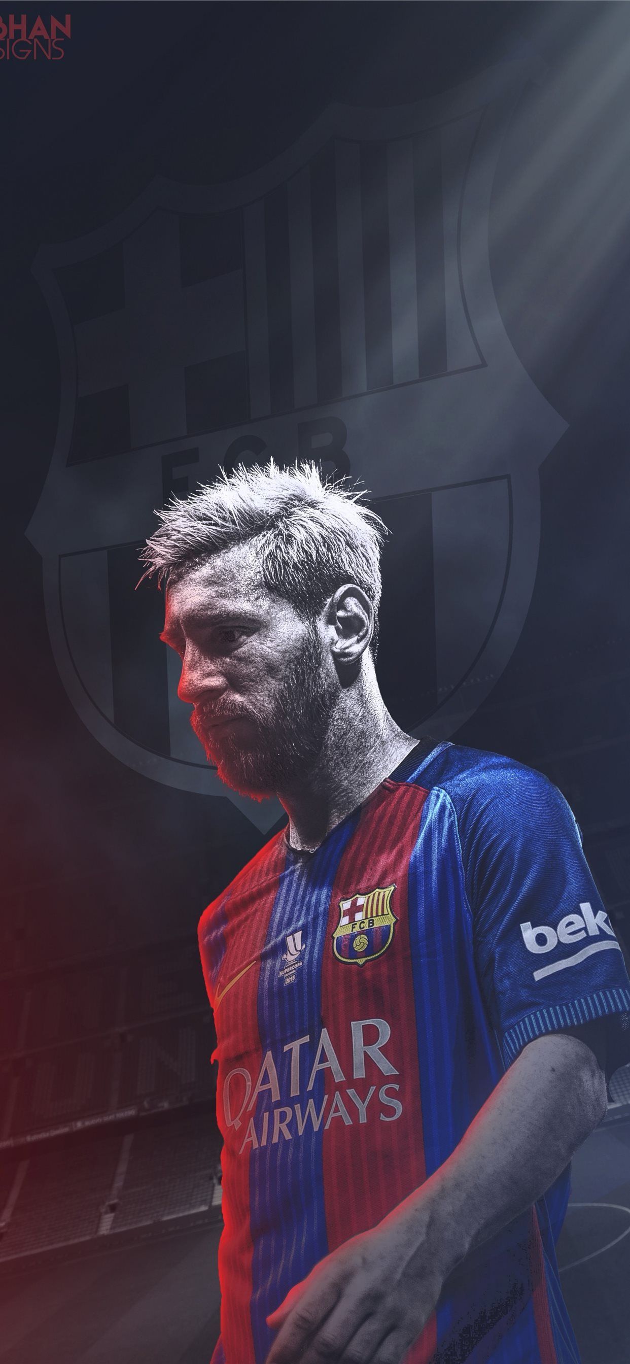Lionel Messi maglia Barcelona, Inter Miami, 1242x2688 Verticale, iPhone Pro Max