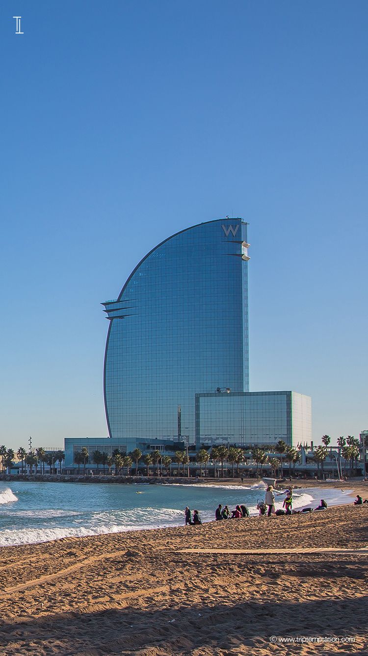 Hotel W Barcellona spiaggia, 750x1334 Verticale, iPhone Air