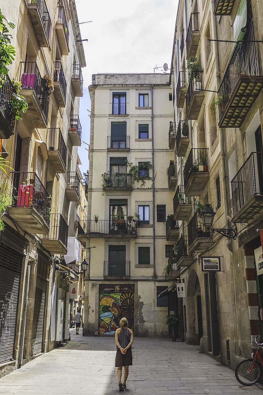 Via Quartiere Gotico Barcellona, 910x1365 Full HD Verticale, Smartphone