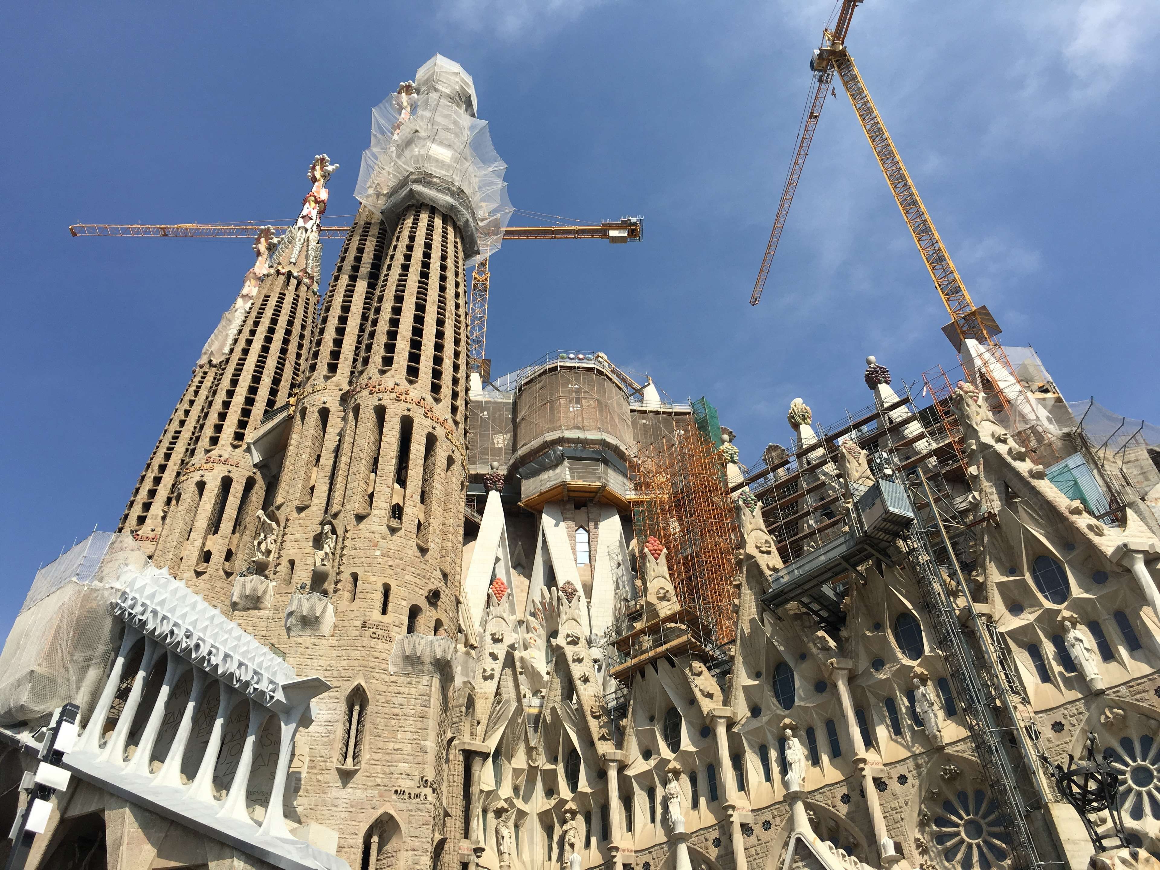 Vista panoramica città Barcellona, 1680x1050 HD, Desktop