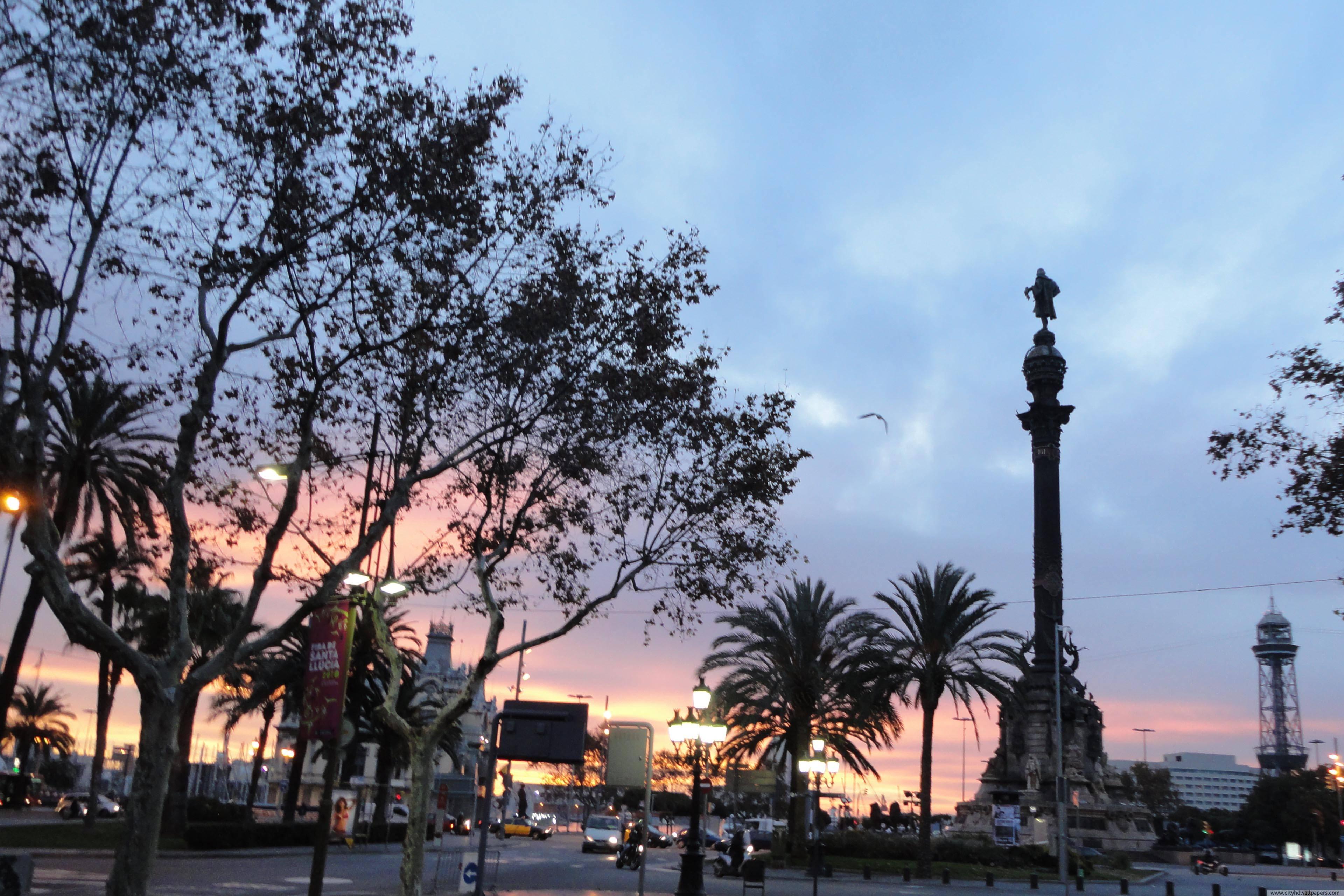 Park Güell Barcellona al tramonto, 1920x1080 1080p, PC