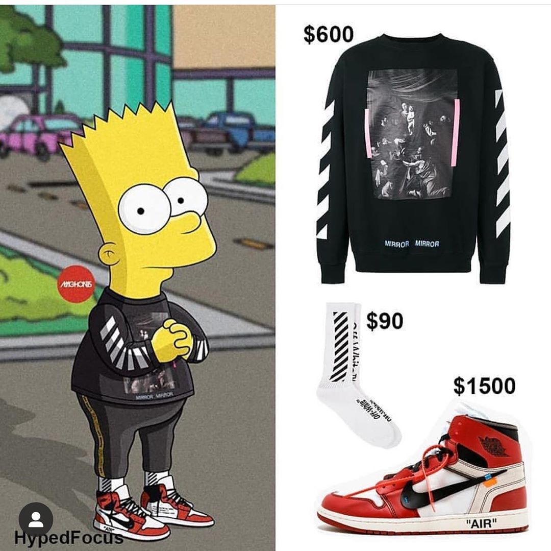 Bart Simpson stile Playboi Carti, hip hop, 1280x720 HD, Desktop