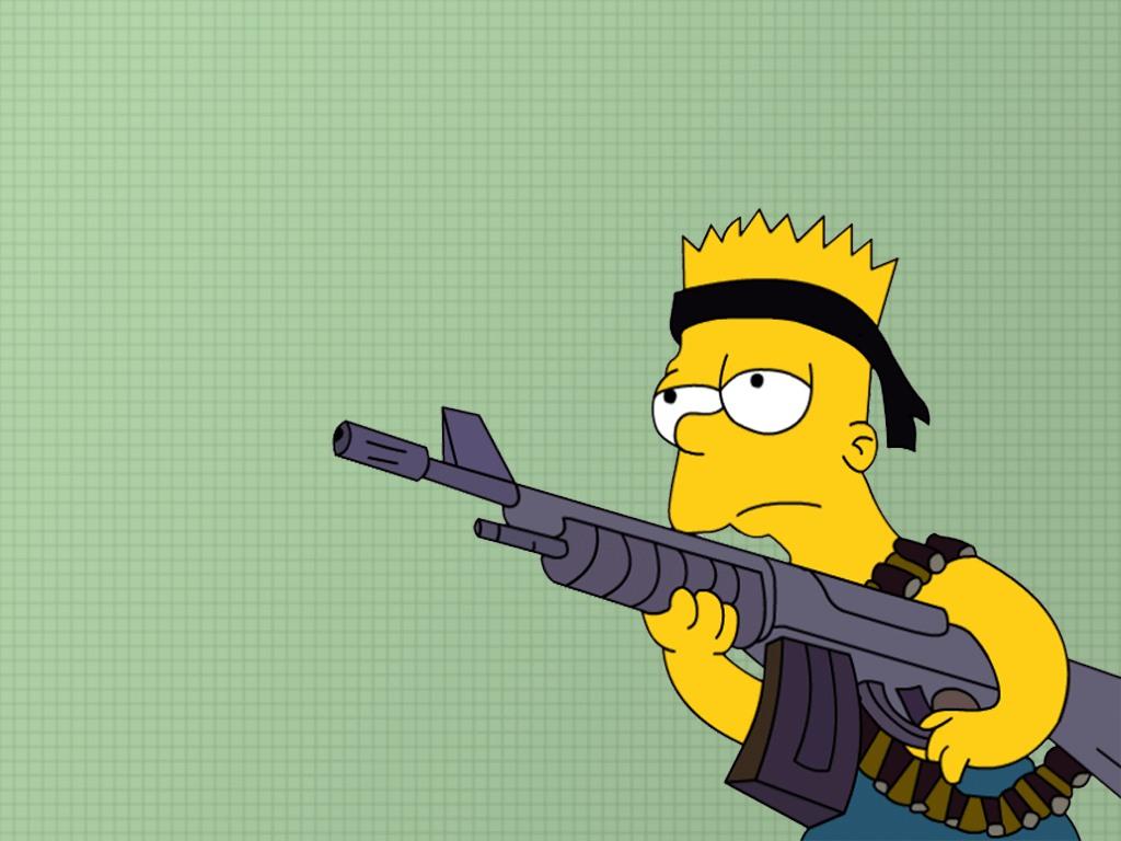 Bart Simpson gangster Supreme, 720x1280 Full HD Verticale, Google Pixel