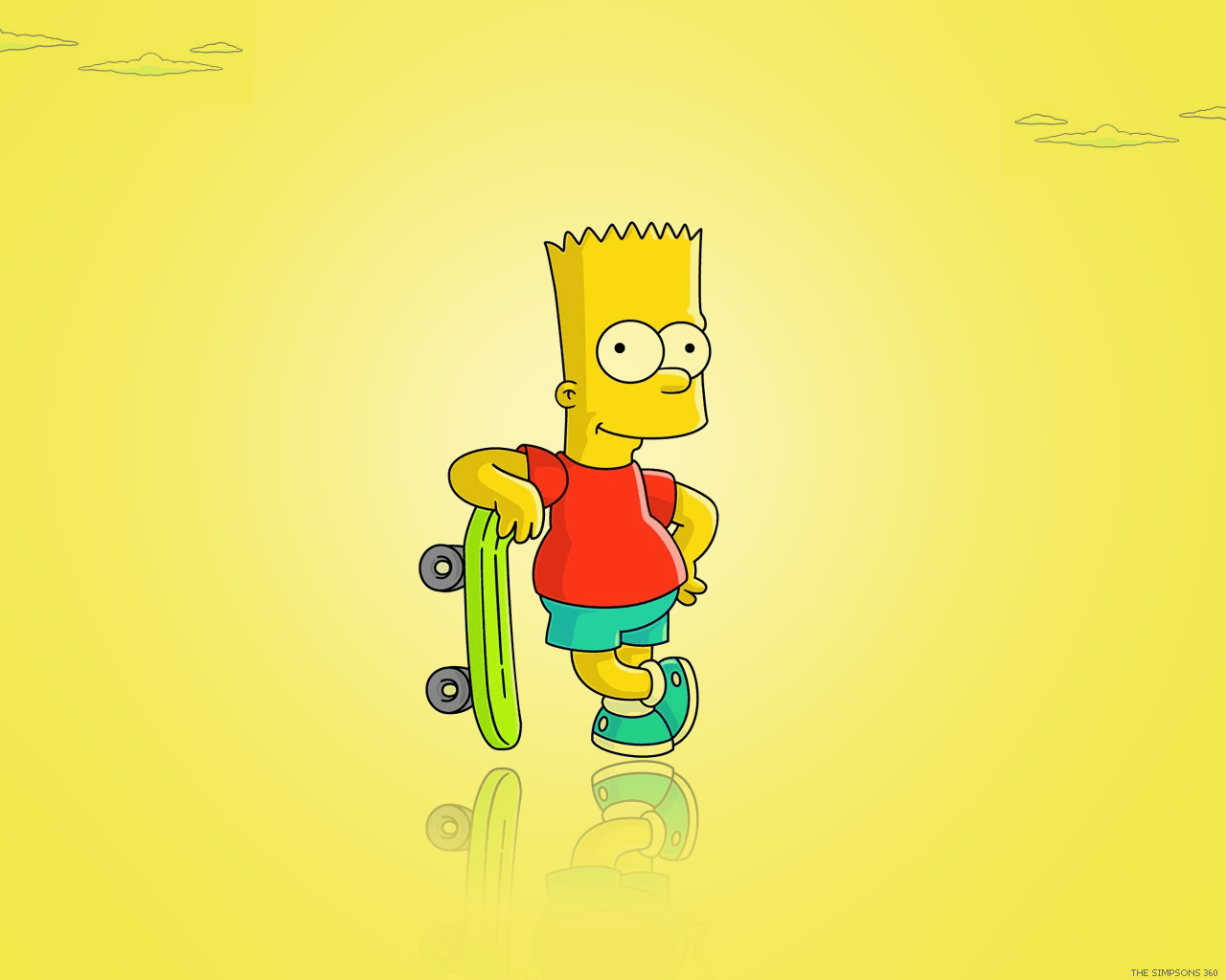 Bart Simpson dab sfondo blu, 2400x3840 Full HD Verticale, iPhone