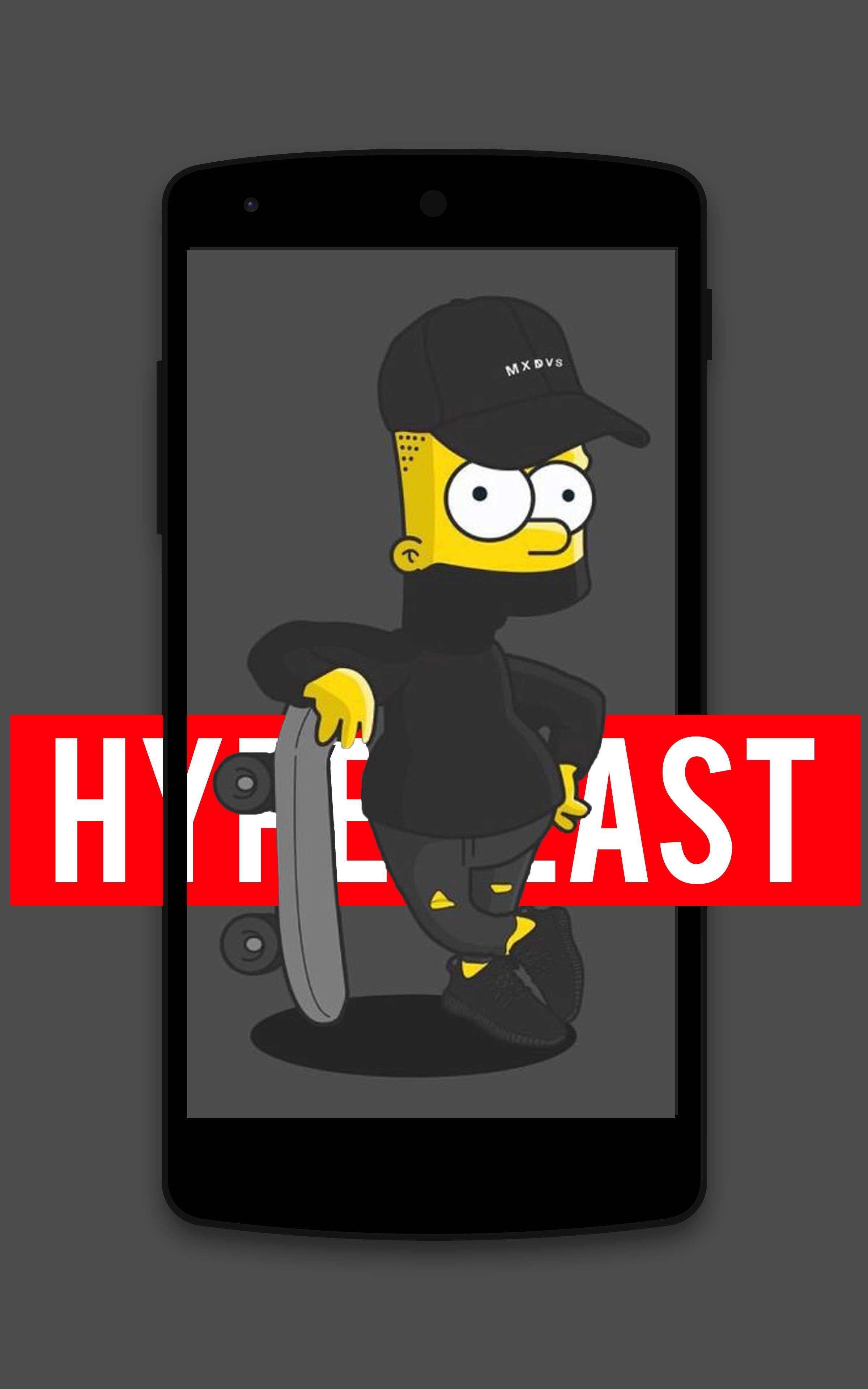 Bart Simpson Supreme hypebeast, 1500x1200 HD, ROG Asus Laptop