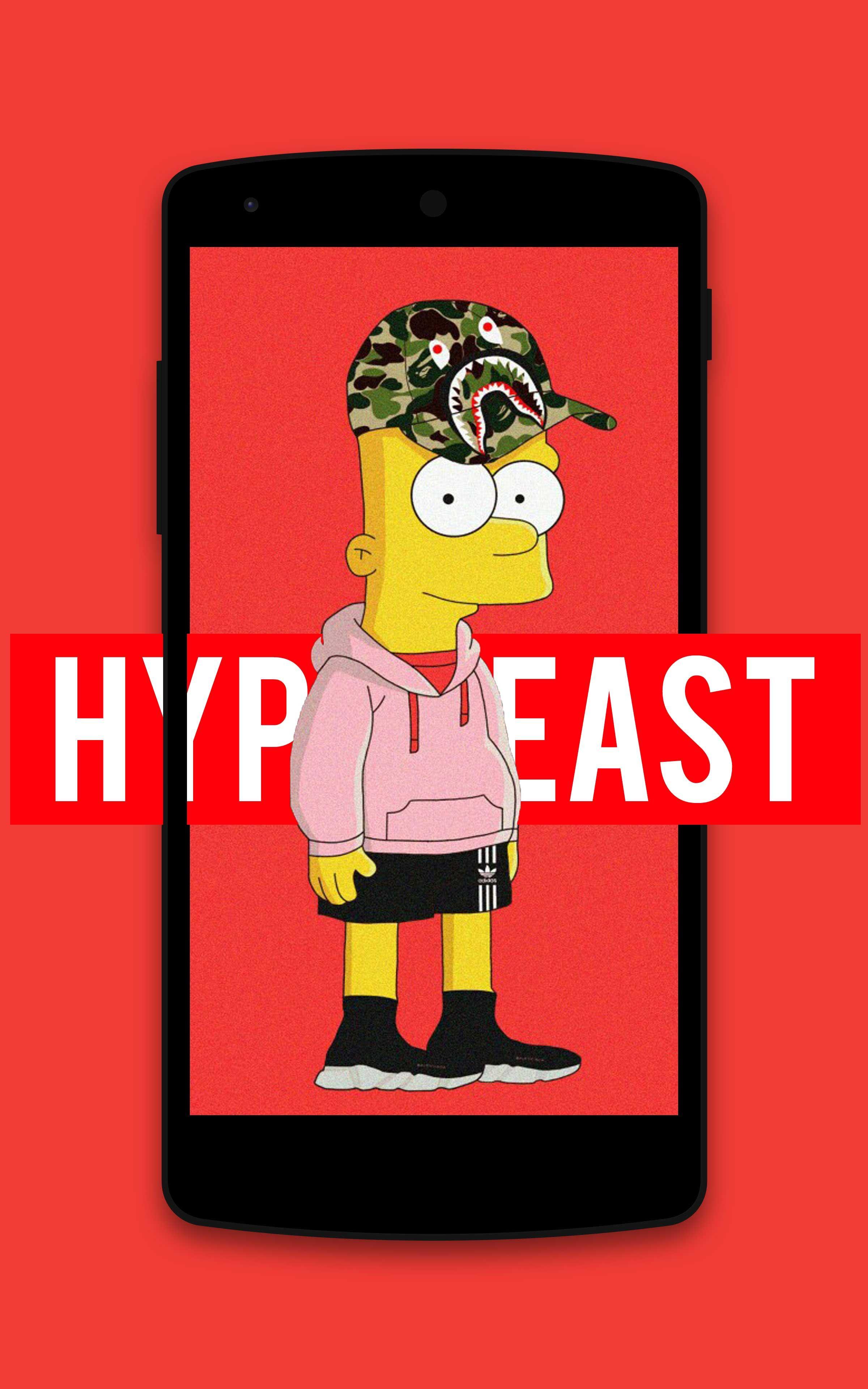 Bart Simpson Hypebeast, 2289x2289 Hi-Res, Laptop