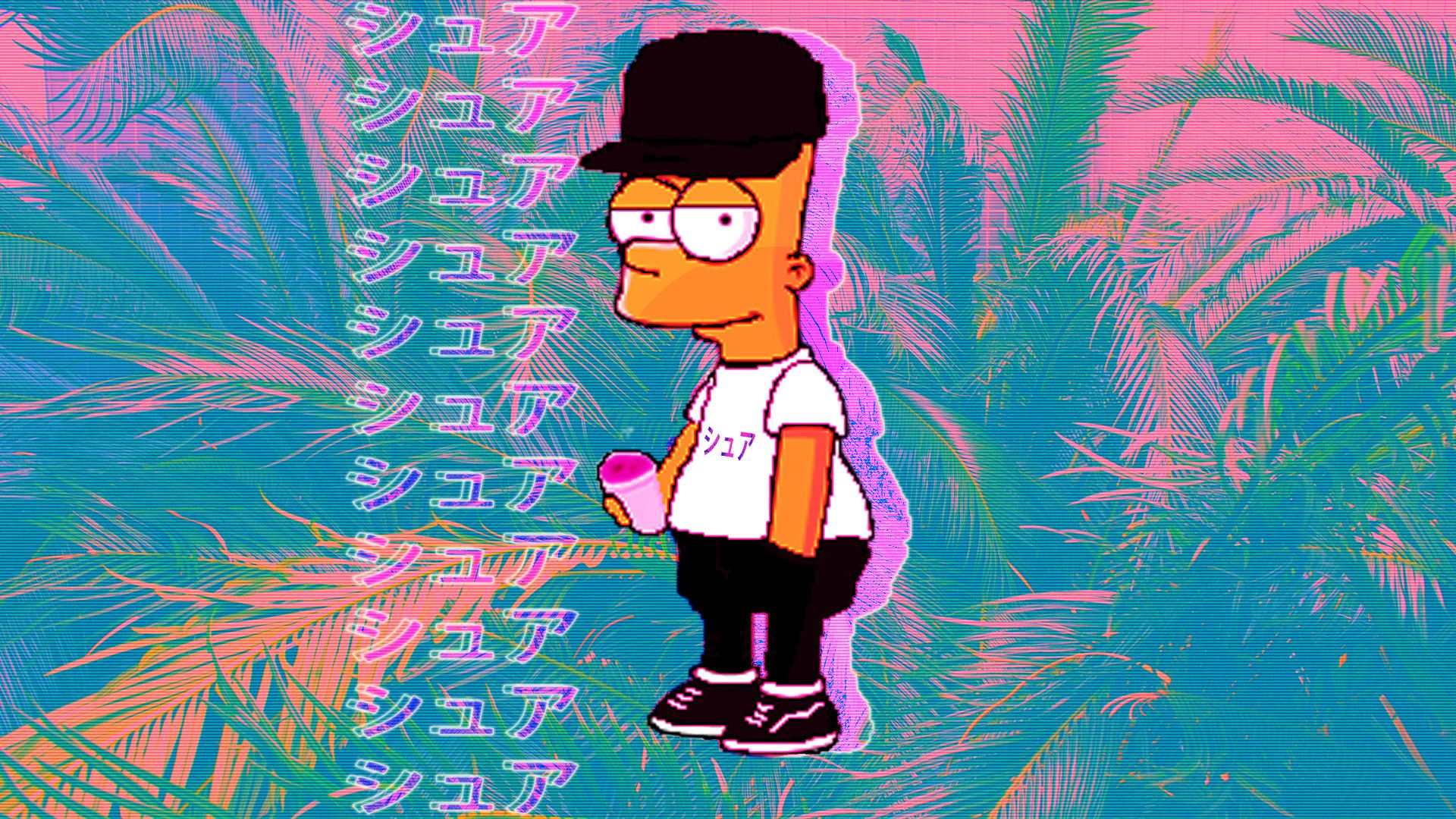 Bart Simpson triste skateboard, serie animata, 720x1280 Verticale, Mobile