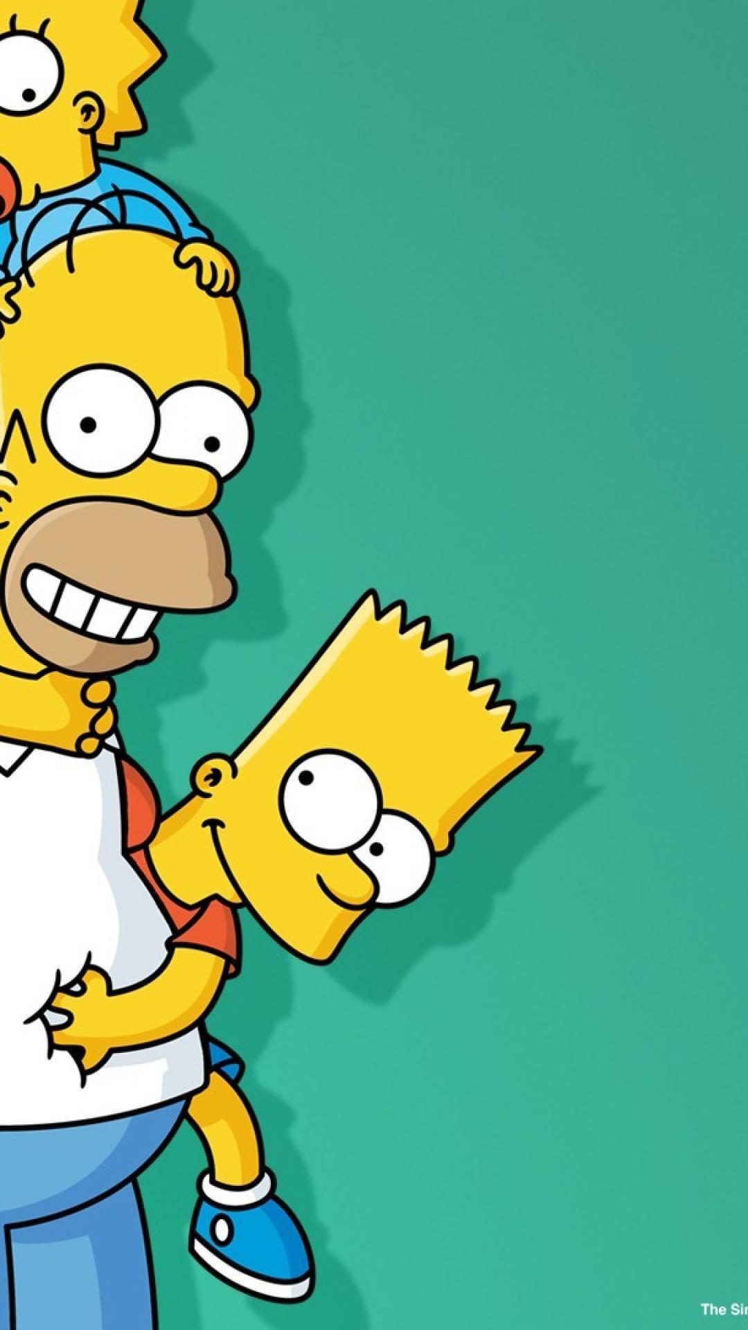 Bart Simpson colori sgocciolanti, 1536x2048 Full HD Verticale, iPhone Air
