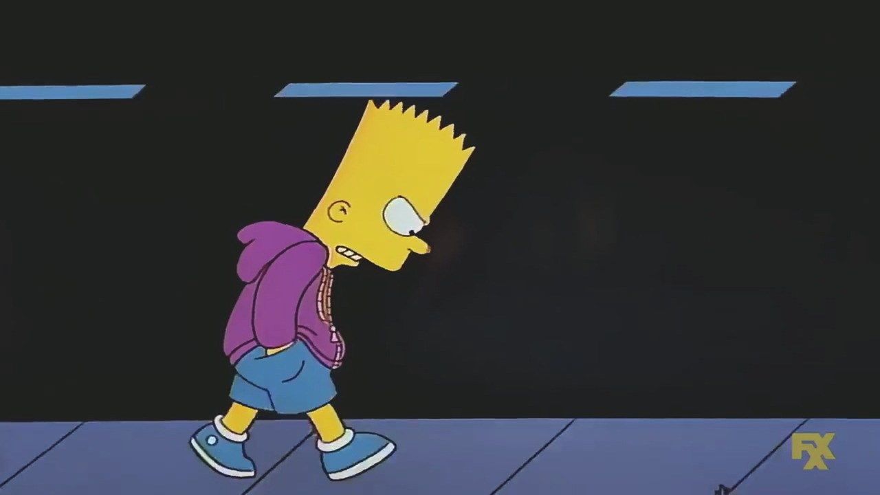 Bart Simpson con cuoricini, 700x1245 Full HD Verticale, iPhone Plus