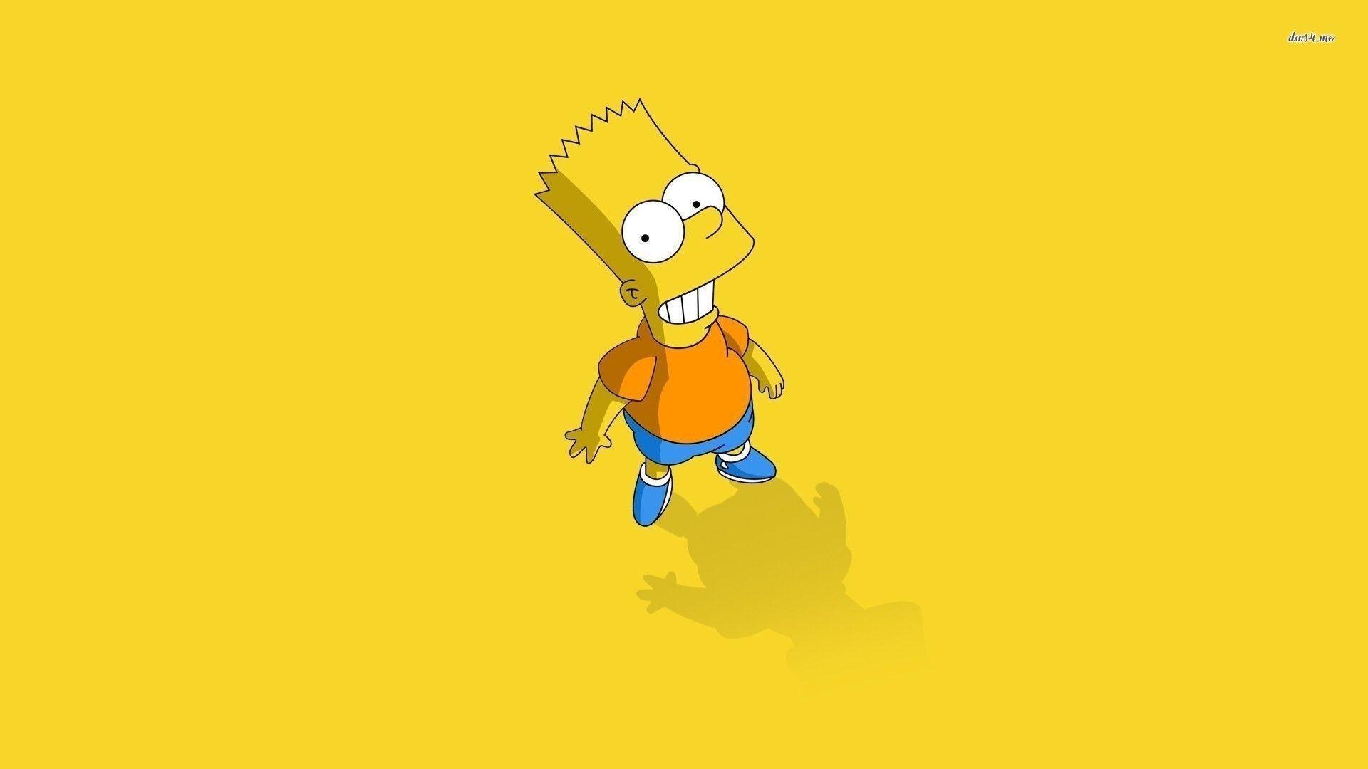Bart Simpson mani alzate, 744x1392 Verticale, iPhone Pro