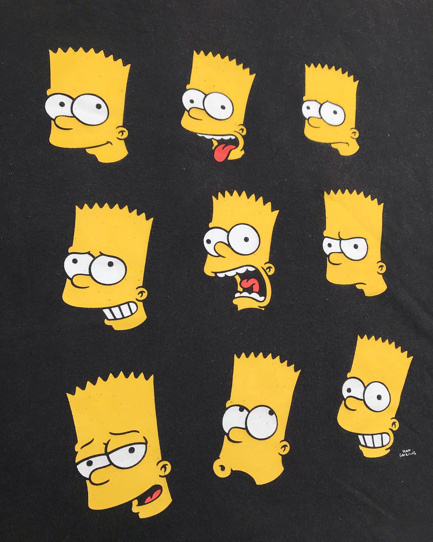 Bart Simpson stile Supreme, streetwear, 720x1280 Verticale, Mobile