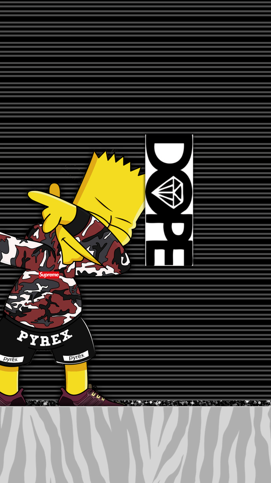 Bart Simpson braccia incrociate, 920x1691 Full HD Verticale, iPhone