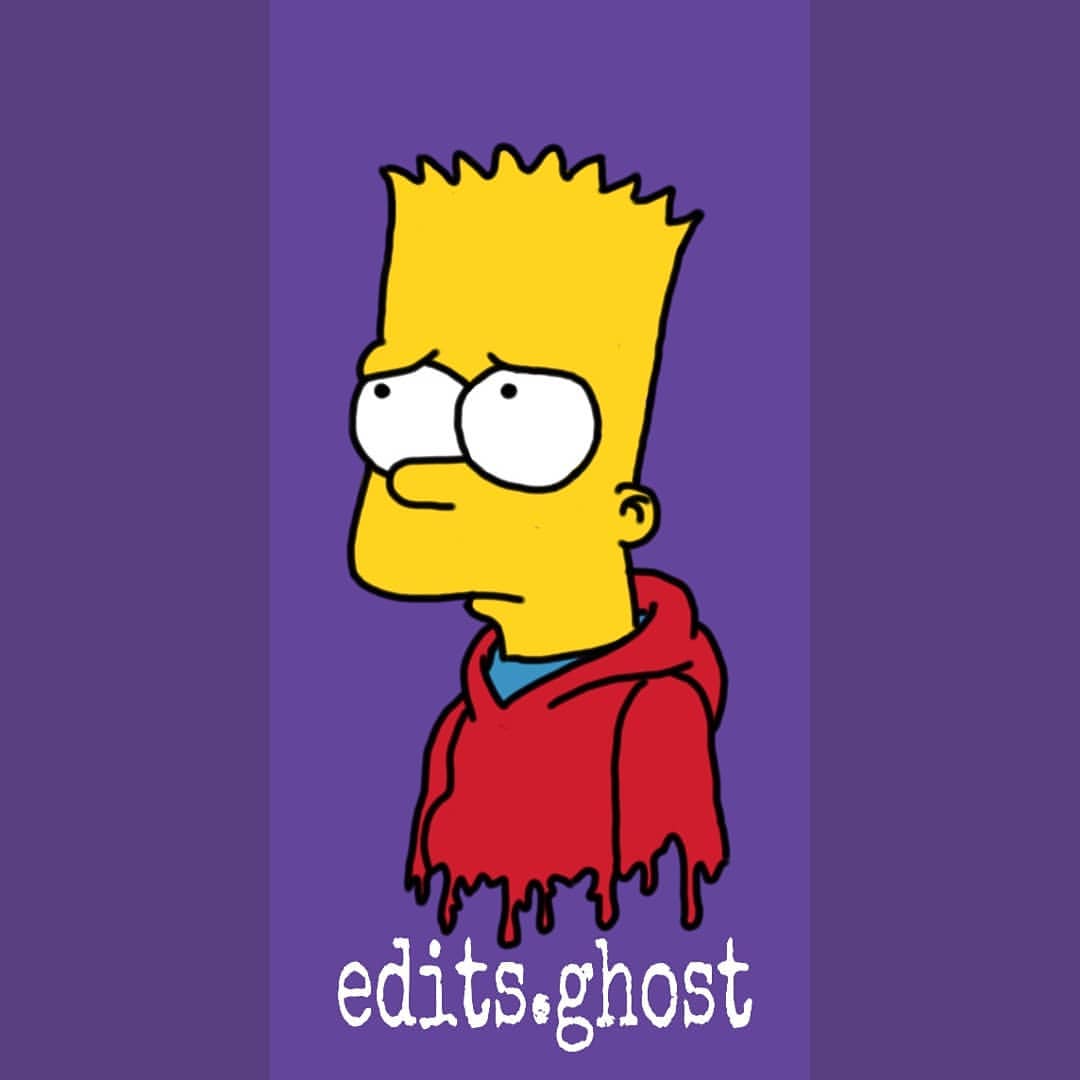 Bart Simpson stile Supreme, 1296x2179 Verticale, Mobile