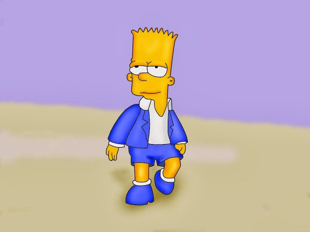 Homer Simpson stile astratto giallo, 1280x720 720p, iMac