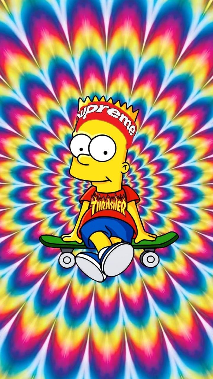 Bart Simpson zombie skateboard, 1024x768 HD, Desktop