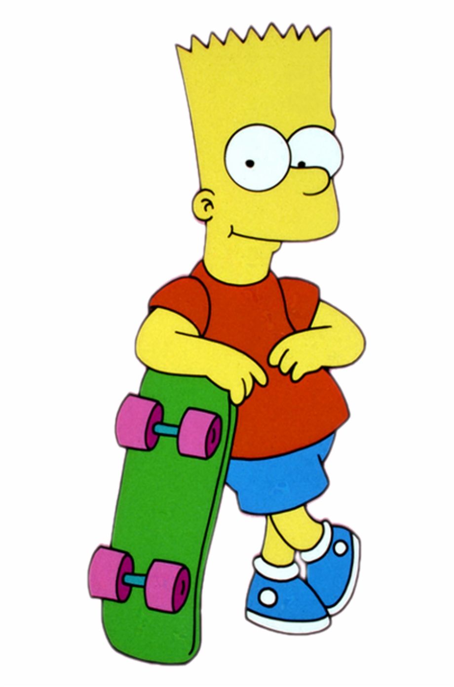 Bart Simpson con skateboard, 920x1391 Full HD Verticale, Smartphone