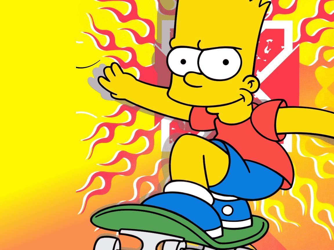 Bart Simpson con giacca rossa, 1920x1080 1080p, PC Desktop