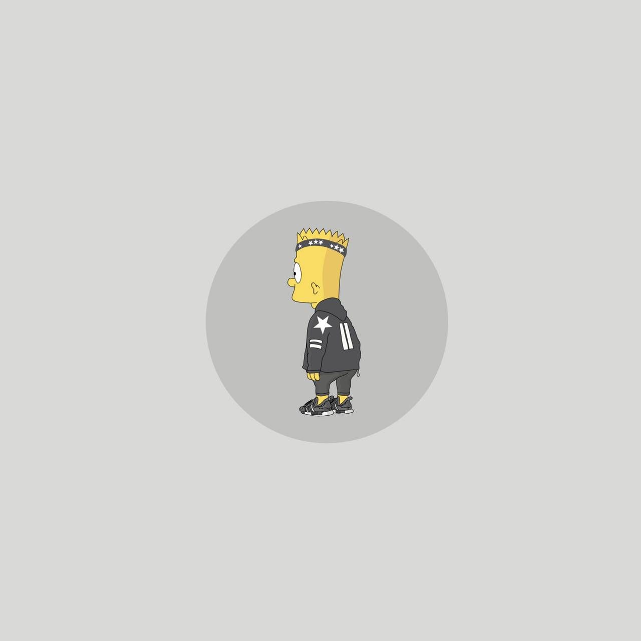 Bart Simpson stile Supreme, New York, 720x1280 Full HD Verticale, Smartphone