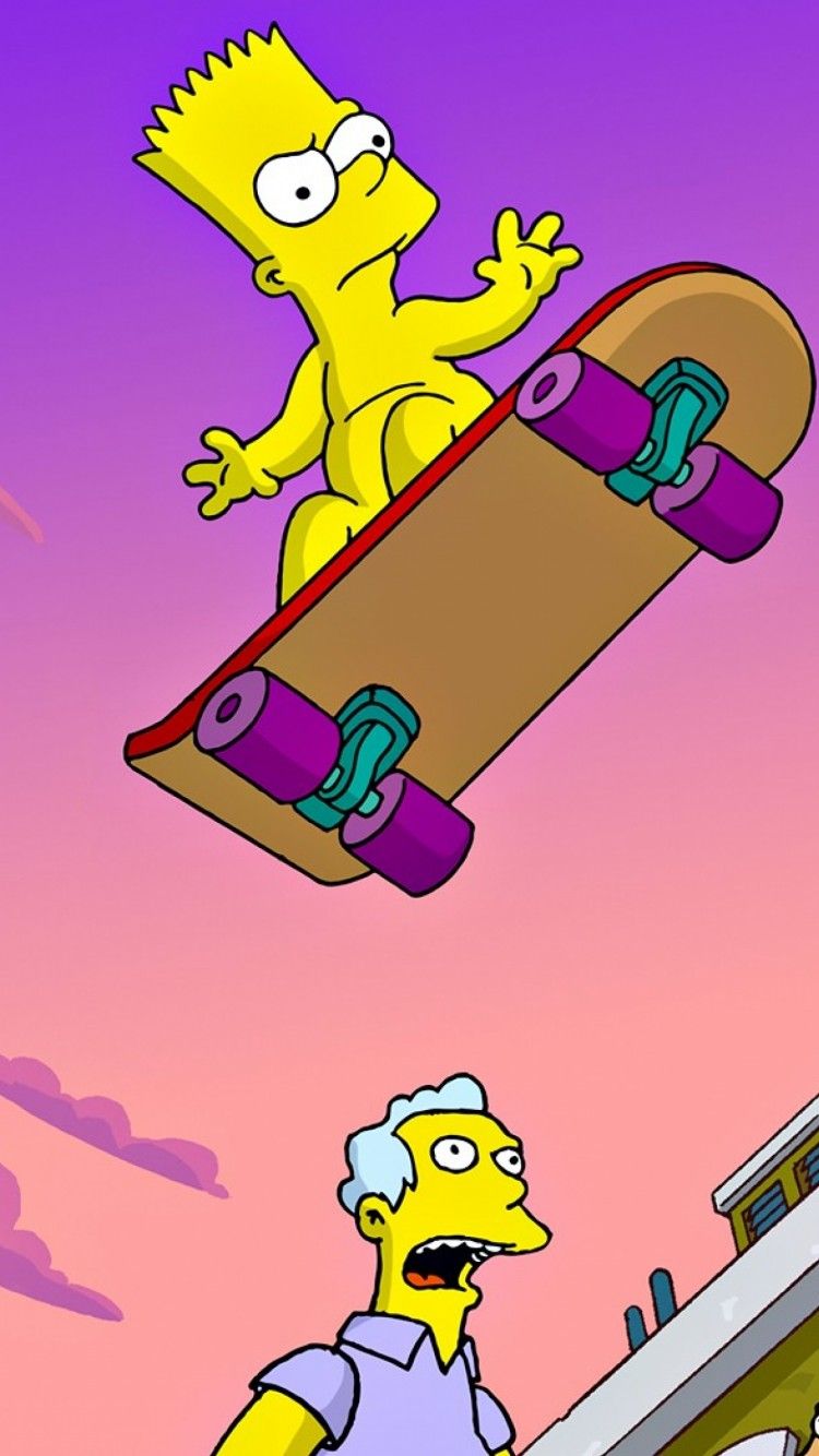 Bart Simpson sfondo giallo, 1920x1080 Full HD 1080p, Laptop