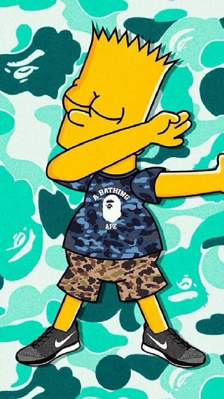 Bart Simpson skateboard, 1920x1080 Full HD, Desktop