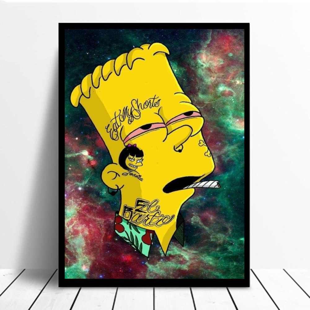 Bart Simpson stile hood felpa, 1024x1281 Verticale, Android