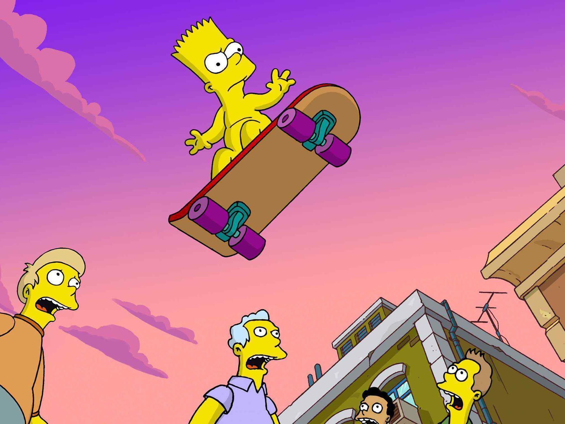 Famiglia Simpson in bicicletta, 1332x850 720p, Acer Nitro