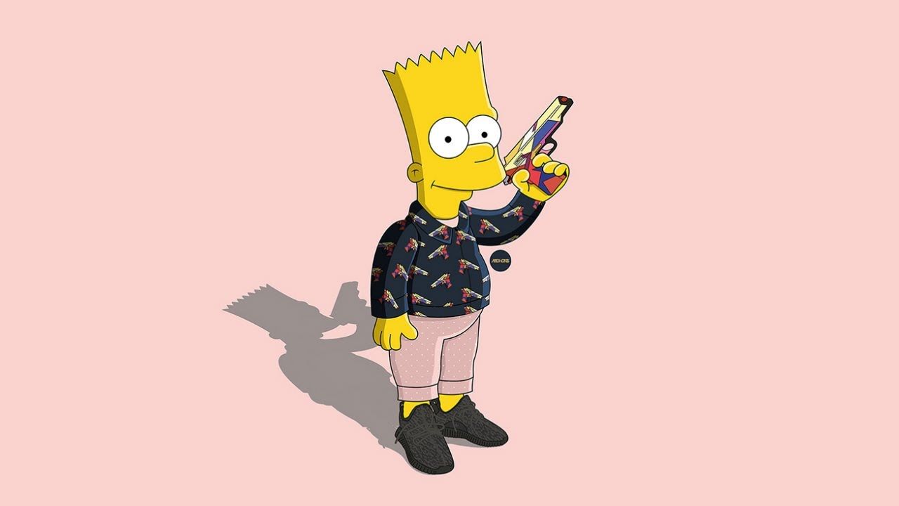 Bart Simpson hypebeast streetwear, 1280x720 720p, PC