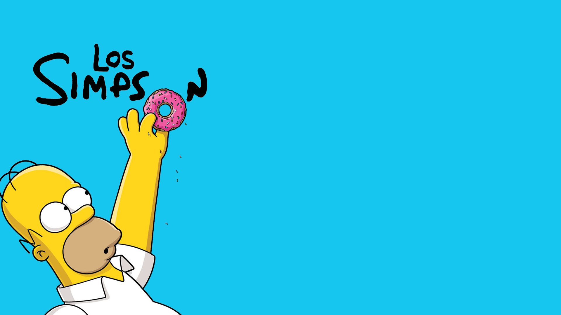 Homer Simpson con donut, 1920x1080 Full HD 1080p, PC