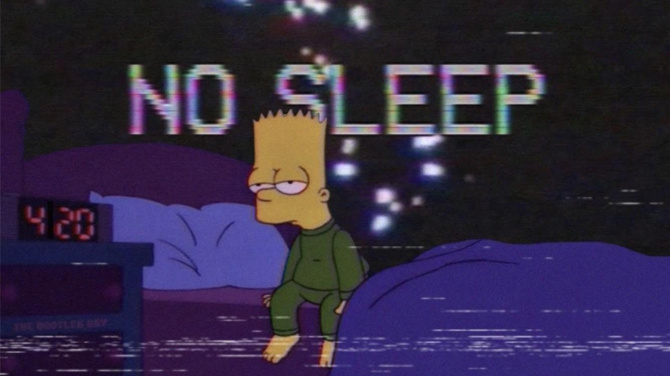 Bart Simpson triste con smartphone, 1069x1374 Verticale, iPhone Pro Max