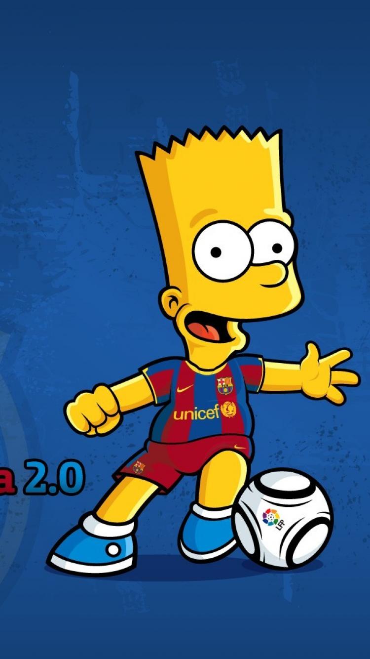 Bart Simpson Triste per iPhone, 876x1588 Full HD Verticale, iPhone Pro Max