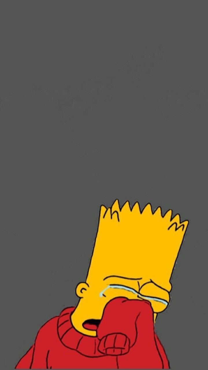 Lisa Simpson triste cielo stellato, 1080x1080 HD, PC