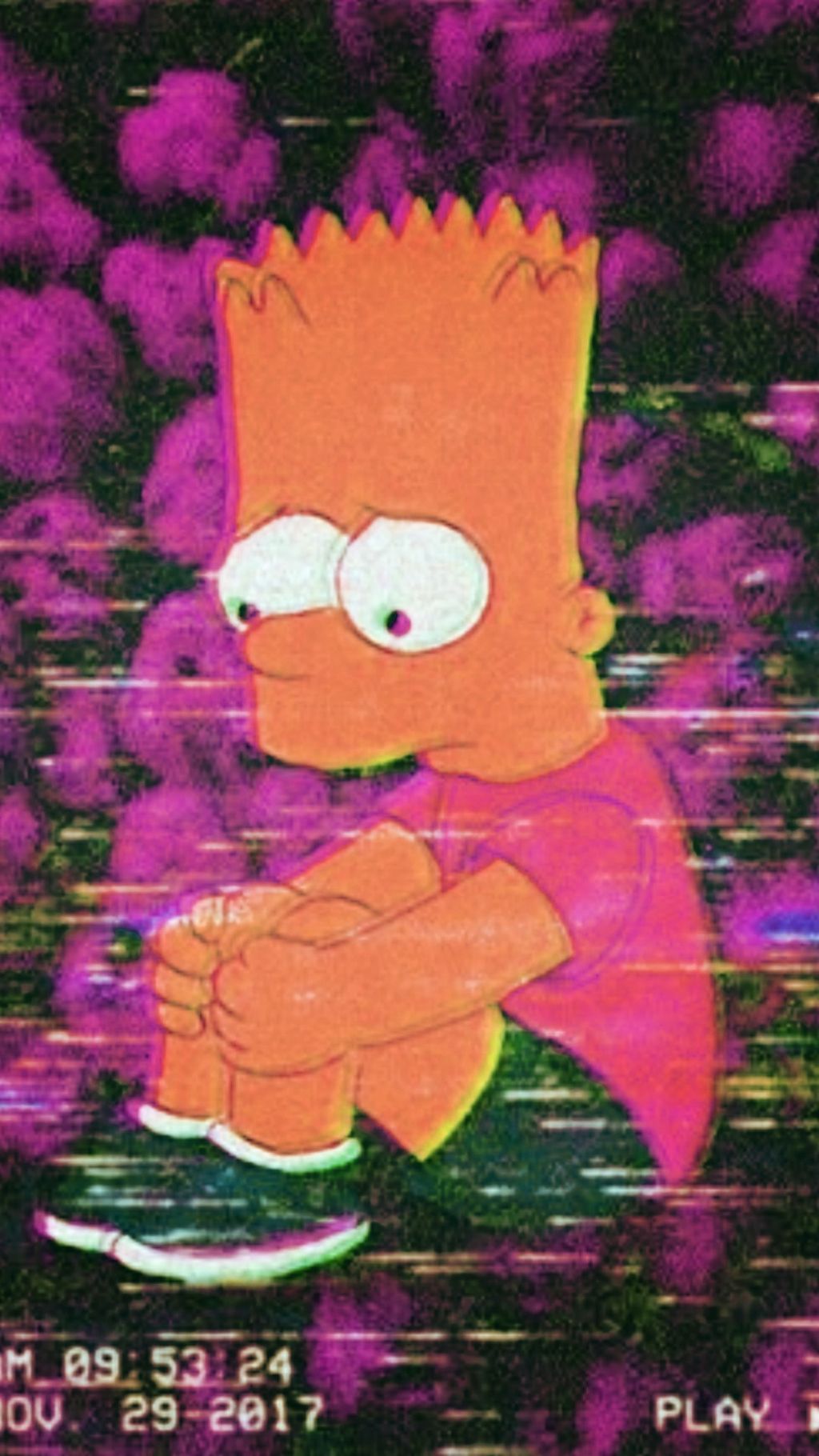 Bart Simpson triste sciolto, 880x1104 Verticale, Telefono