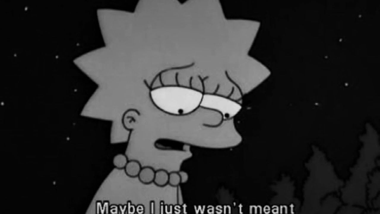 Bart Simpson triste glitch, 1024x1820 Verticale, Mobile