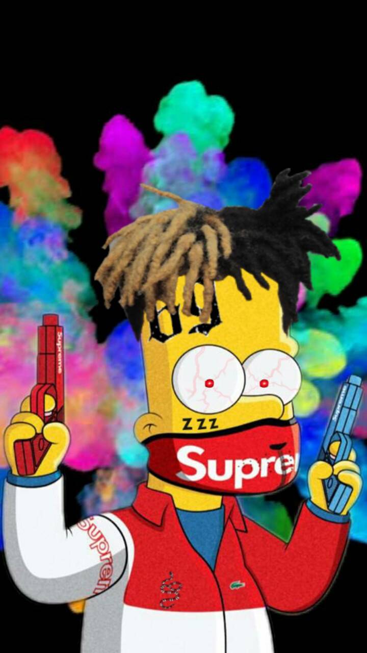 Bart Simpson e Milhouse strada, 1199x884 HD, Laptop