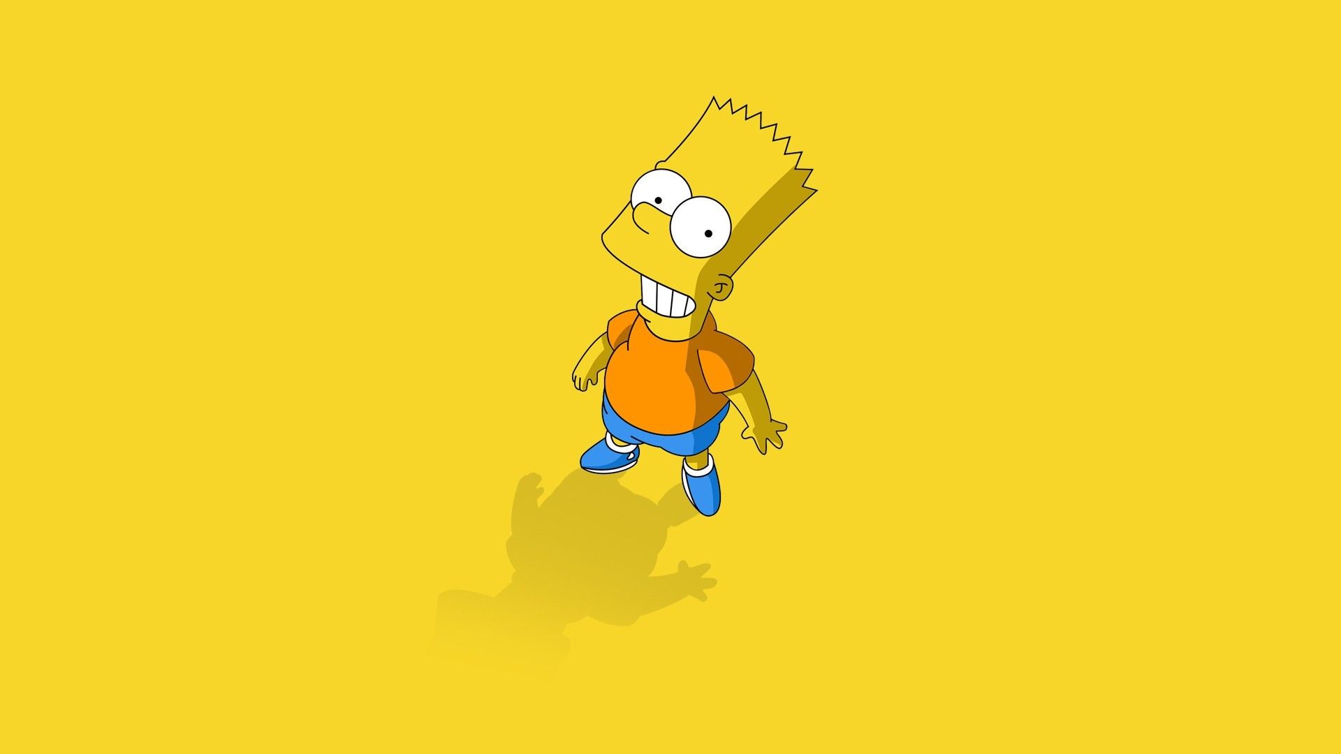 Bart Simpson su skateboard, 1920x1080 1080p, PC Desktop