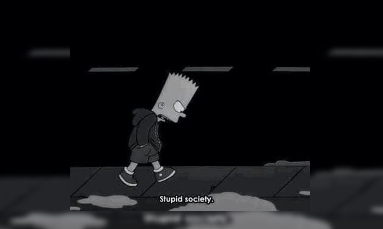 I Simpson famiglia sfondo blu, 1920x1080 Full HD 1080p, Desktop