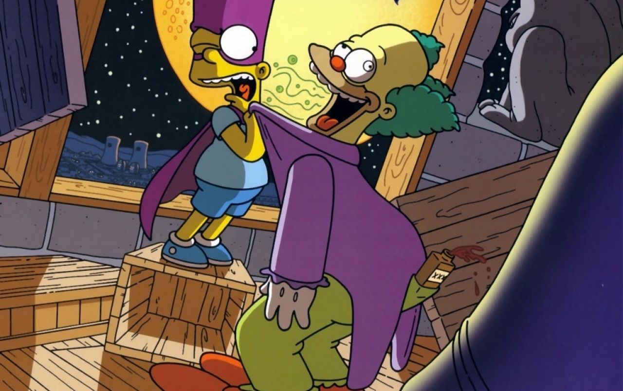 Grafico Simpson felicità coniugale, 1280x800 720p, Laptop