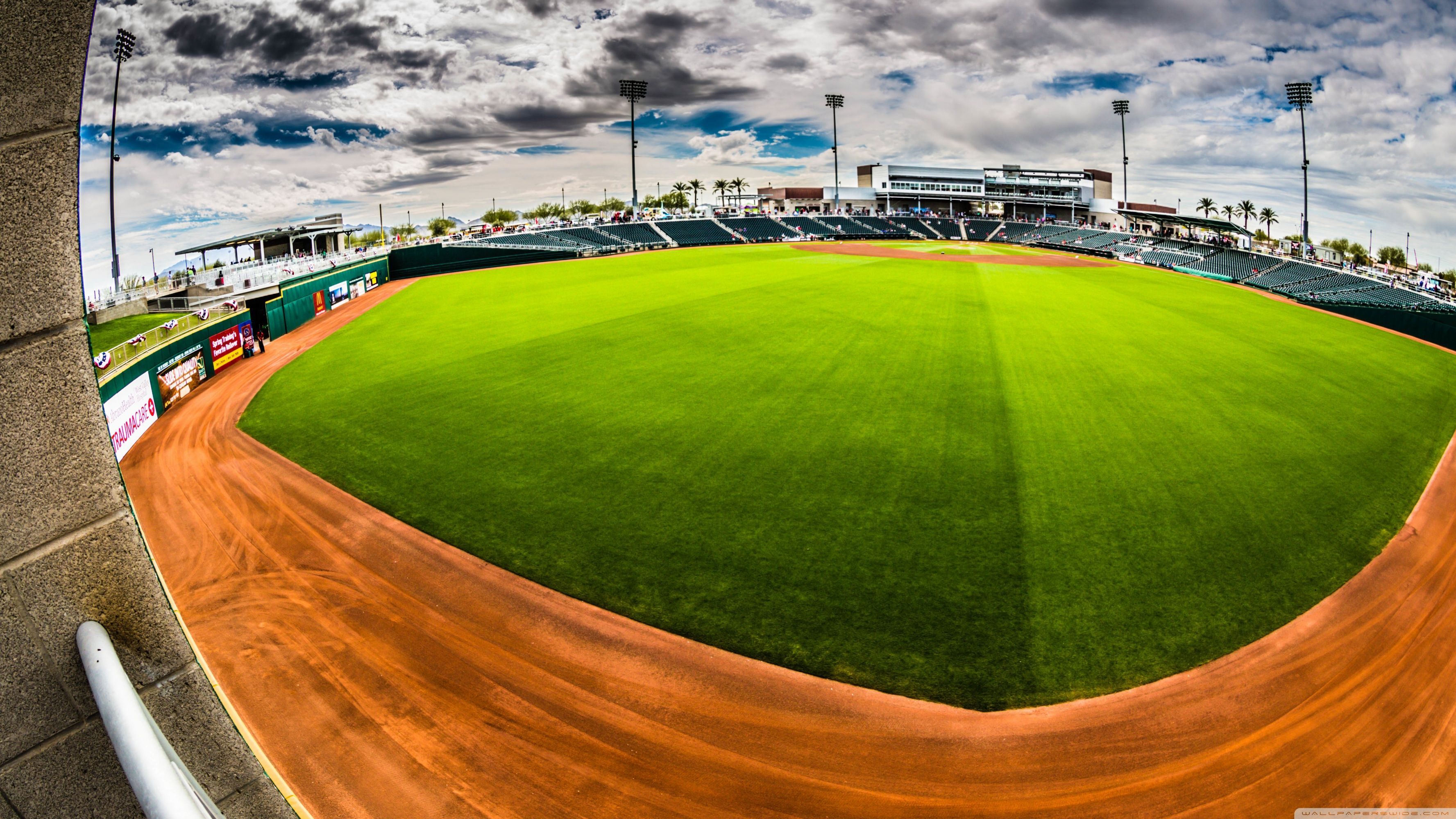 Campo da baseball vuoto, 3554x1999 WQXGA, Monitor Gaming