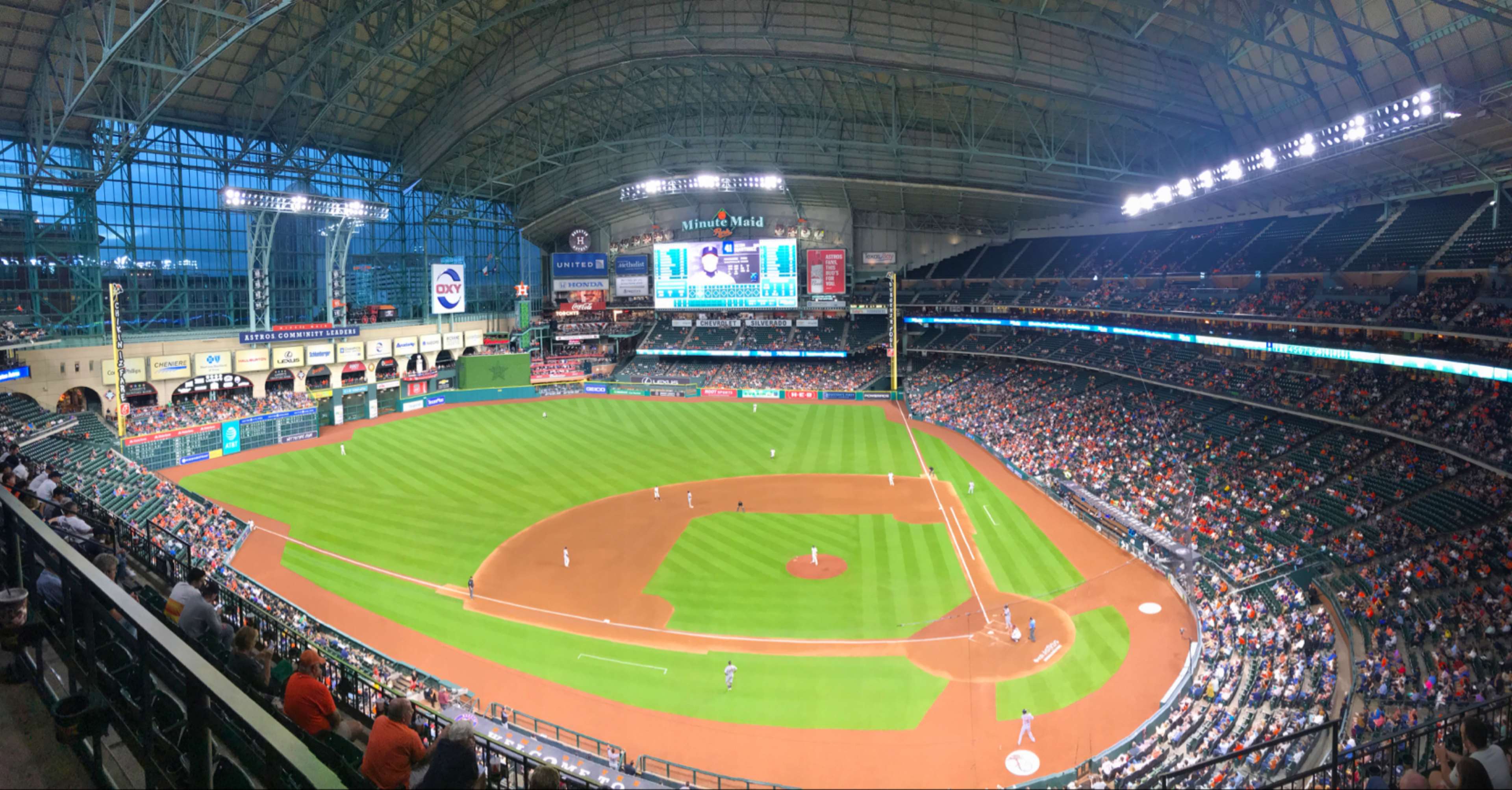 Stadio di baseball con tetto retrattile, 3840x2008 4K Ultra HD, Monitor 4K
