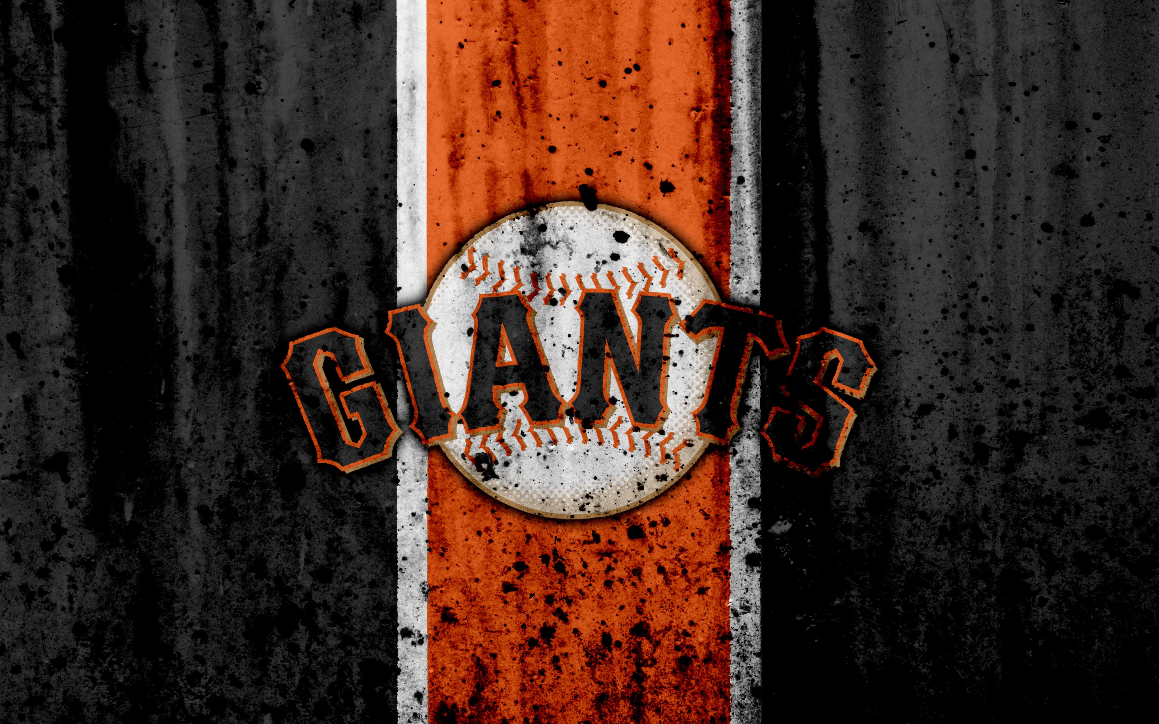 Logo San Francisco Giants baseball, 3840x2400 4K, Desktop 4K