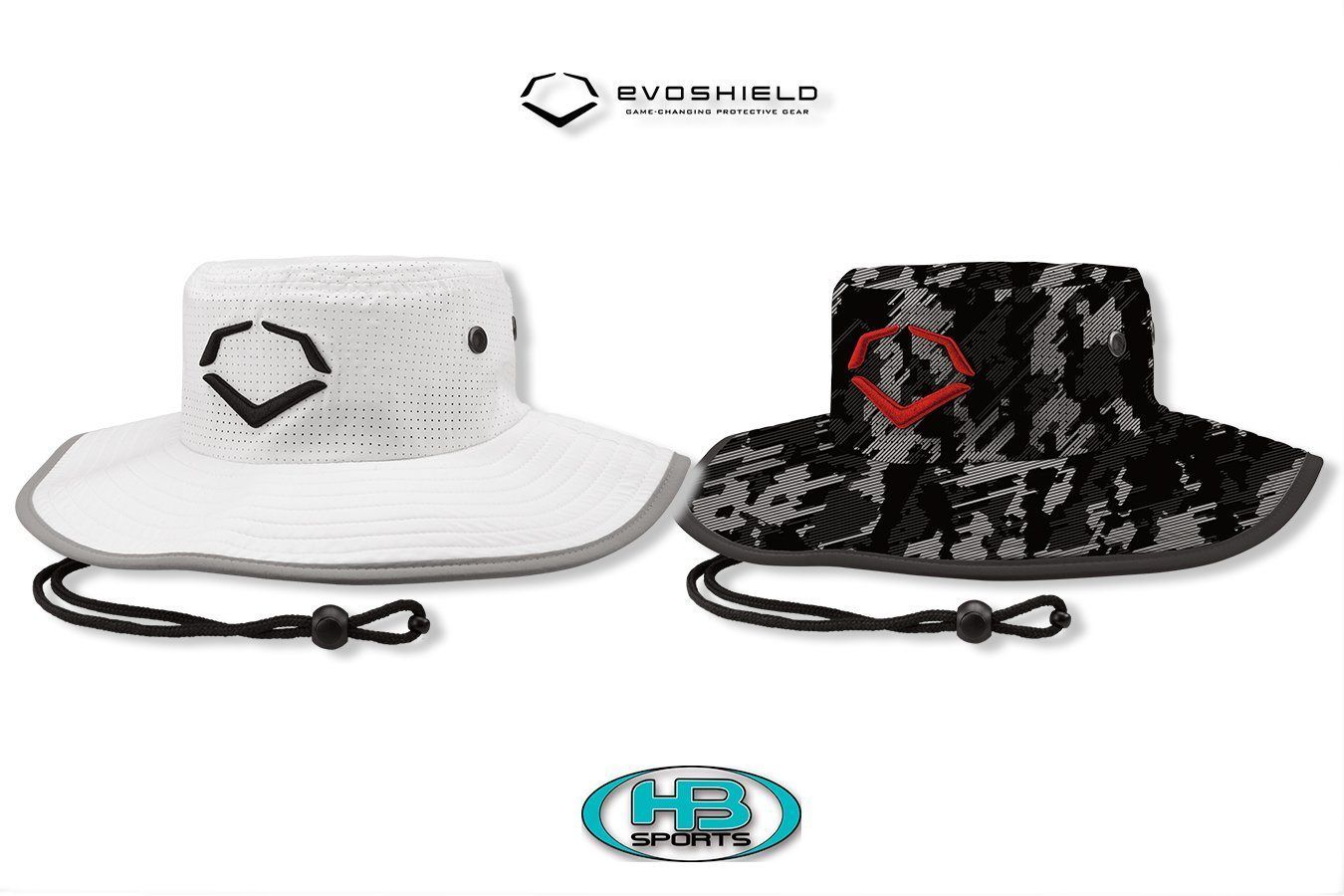 Cappelli EvoShield bucket bianco nero, 1350x900 HD, Desktop