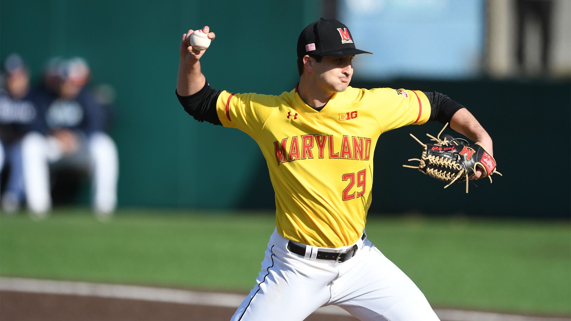Giocatore baseball Maryland lancia, 1920x1080 1080p, Desktop