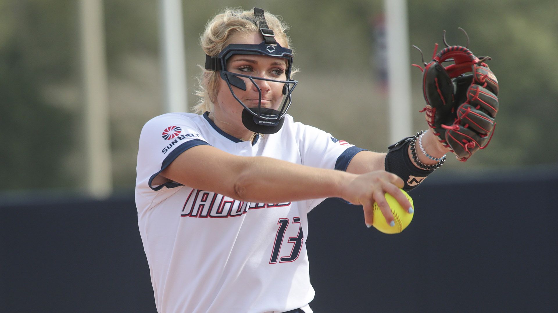 Giocatrice softball South Alabama, 1920x1080 Full HD 1080p, PC
