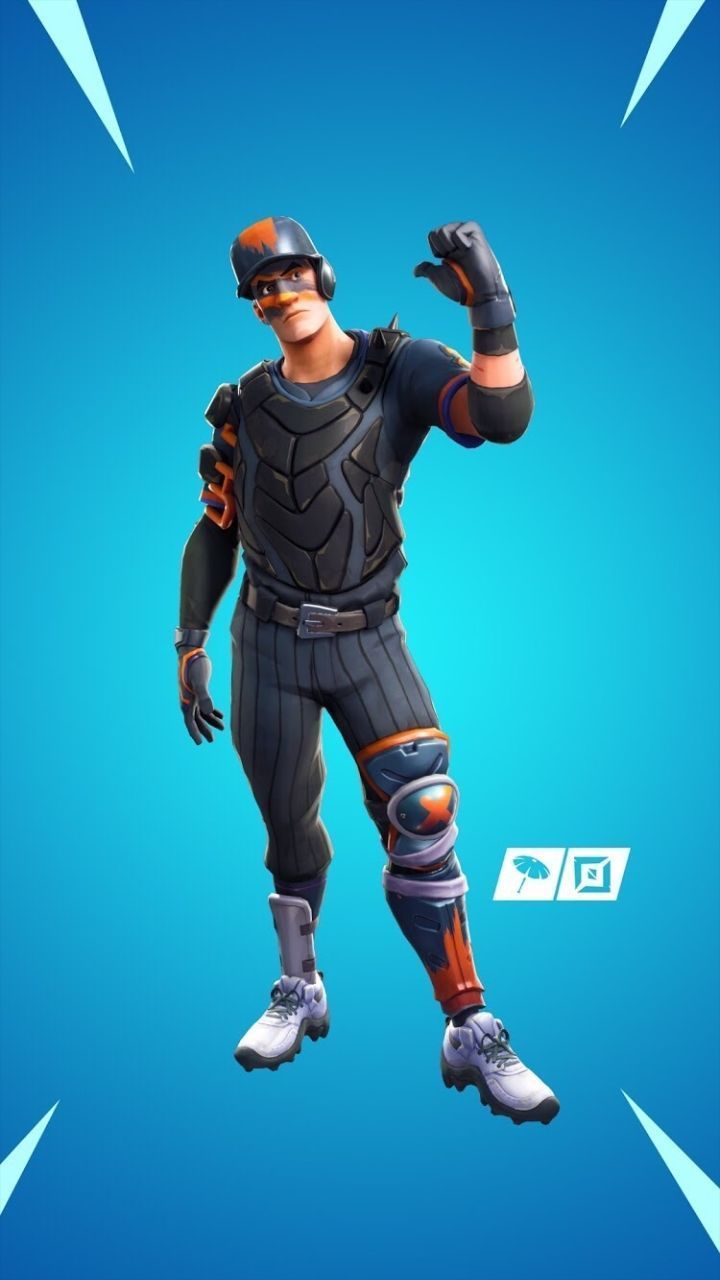 Personaggio Fortnite skin baseball, 720x1280 Full HD Verticale, Smartphone